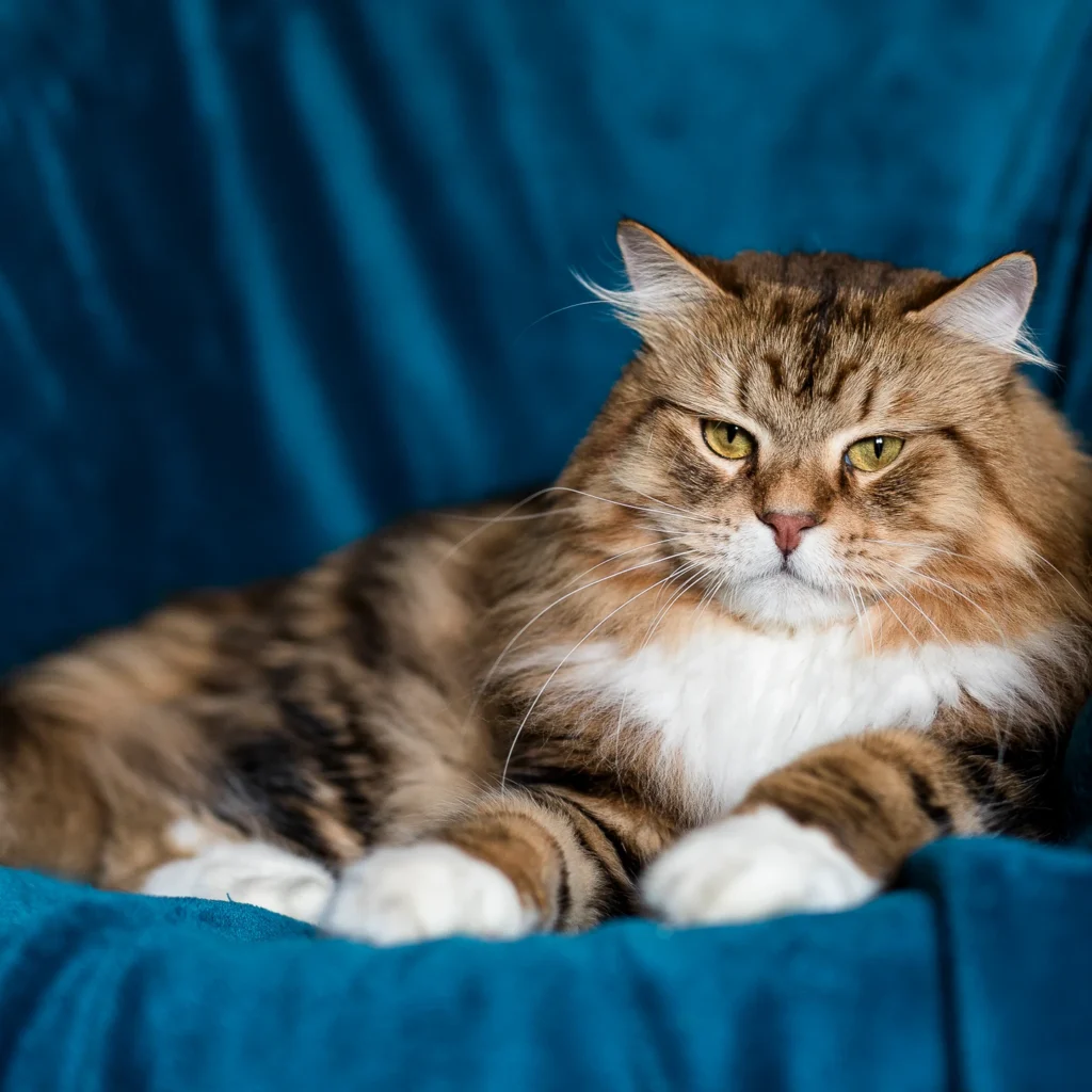 chat sibérien brown